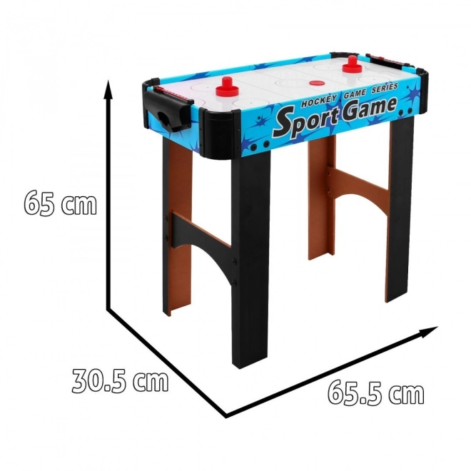 Masă de Air Hockey pentru copii albastră