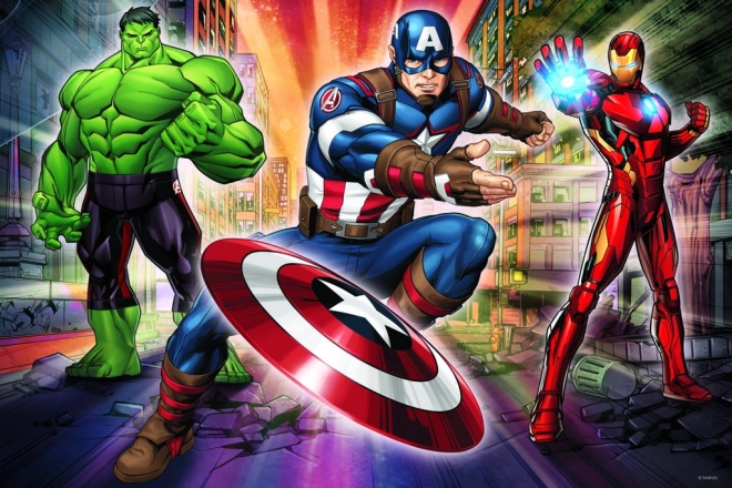 Puzzle Avengers Maxi 24 piese