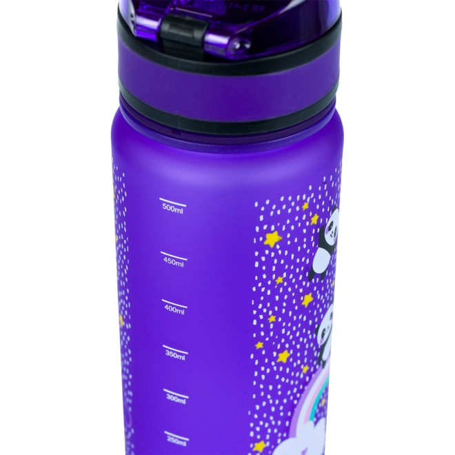 Design pentru copii cu panda și curcubeu