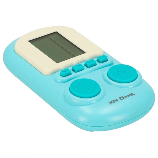 Consolă portabilă electronică albastră