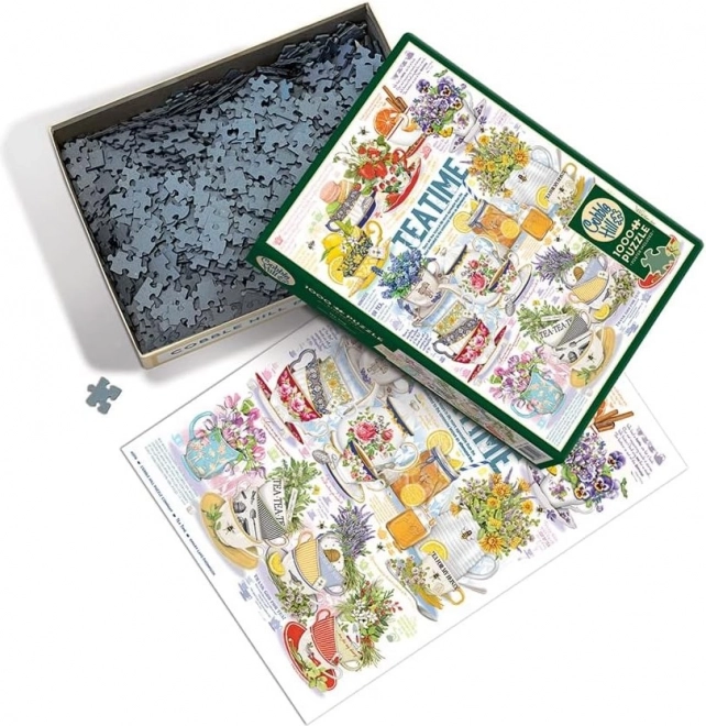 Puzzle Ceaiul de la ora cinci 1000 de piese Cobble Hill