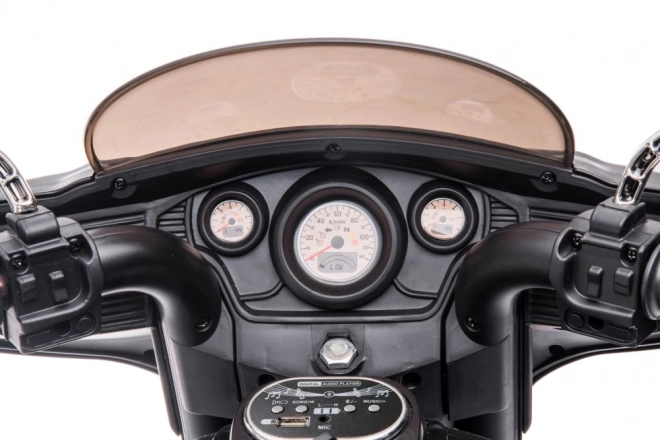 Motor cu acumulator trike Goldwing negru