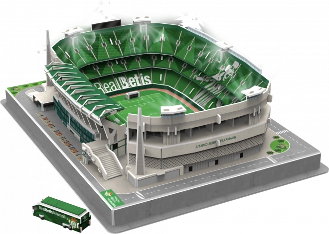 Puzzle 3D stadion iluminat Benito Villamarín - FC Real Betis