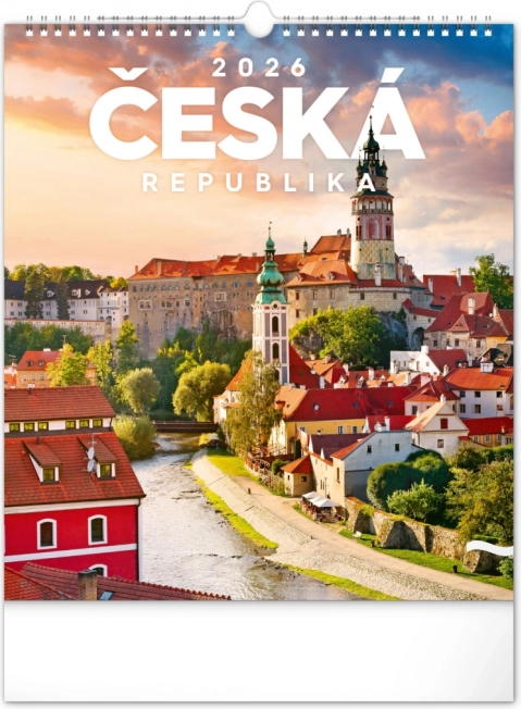 Calendar de perete Republica Cehă 2026