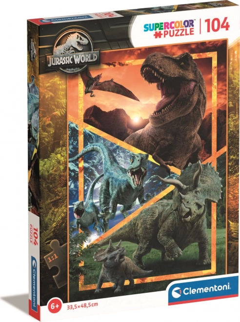 Puzzle CLEMENTONI Jurassic World 104 piese