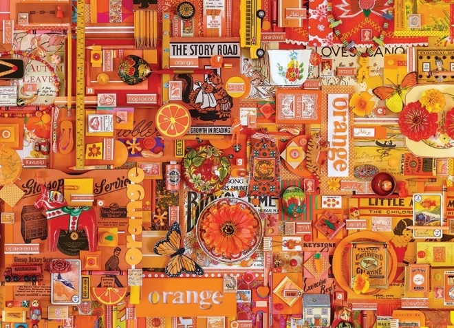 Puzzle Oranj Curcubeu Cobble Hill 1000 piese