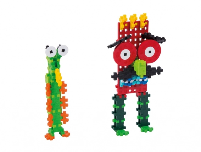 Set creativ Plus-Plus Învățați să construiți Monștri