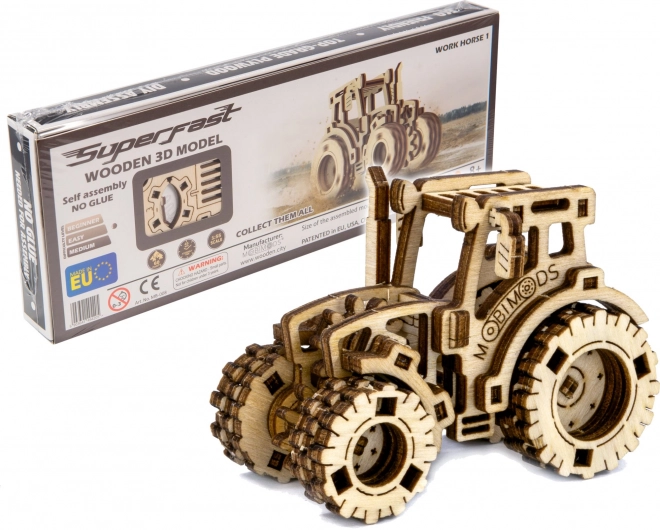 Puzzle 3D tractor Fendt