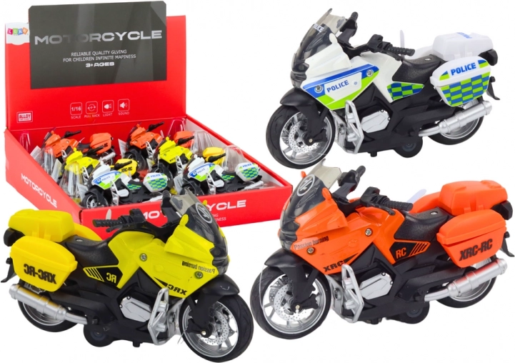 Motocicletă cu tracțiune - 3 modele