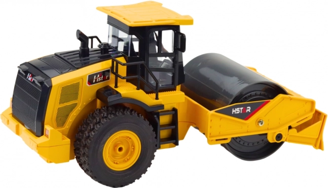 Compactor de construcții telecomandat galben