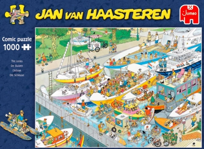 Puzzle de 1000 piese de la Jan van Haasteren - aventuri amuzante