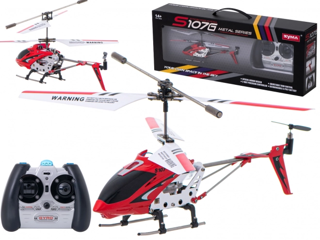 Helicopter RC cu telecomandă Syma albastru – Roșu