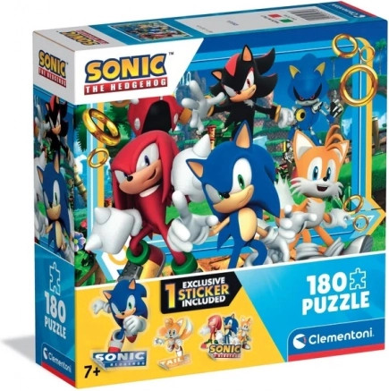 Puzzle CLEMENTONI Ariciul Sonic 180 piese