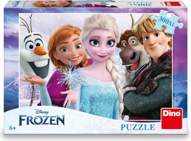 Puzzle Regatul de Gheață: Aventurile XL 300 piese