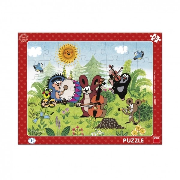 Puzzle Dino Krtek și trupa