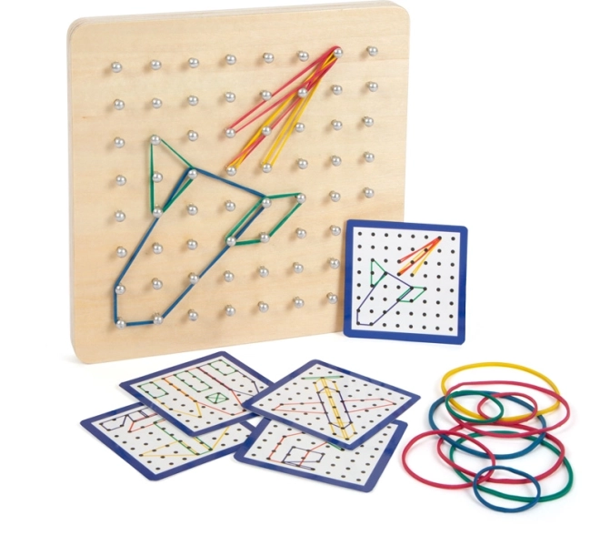 Placă Geoboard Din Lemn Small Foot