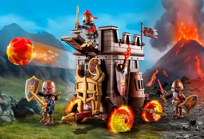 Set figurine Playmobil Novelmore Căruță de luptă cu tun de foc