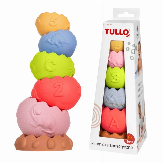Piramidă senzorială pastel Tullo