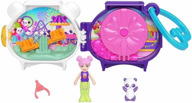 Figurină Polly Pocket cu Panda