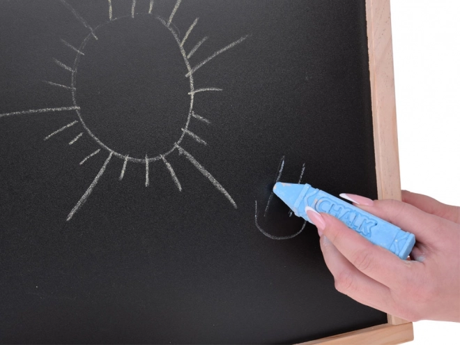Creion colorat mare pentru desenat - 6 bucăți