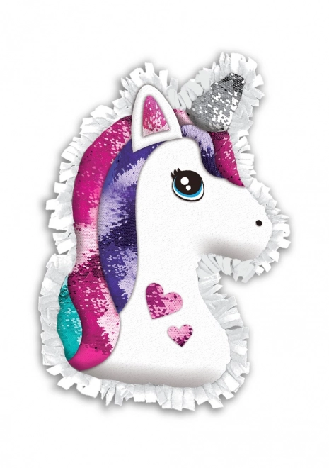 Set creativ pernă DIY Unicorn