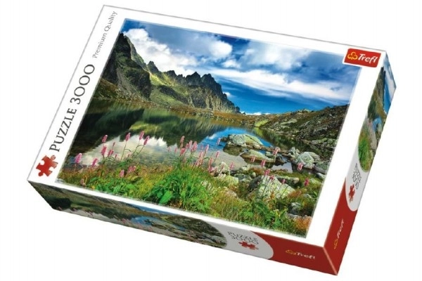 Puzzle 3000 de piese - Slovacia: Tatra, Lacul Staroleśniański