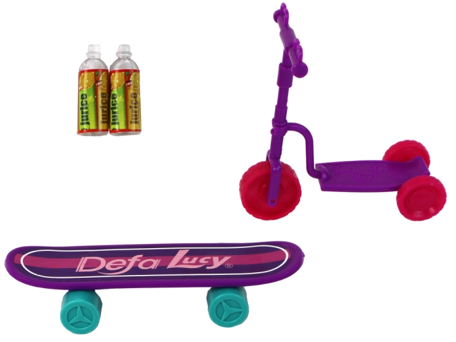 Trotinetă și skateboard