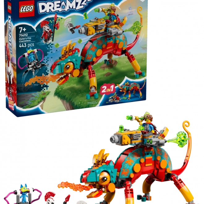 LEGO Dreamzz Mateo și cameleonul său de foc