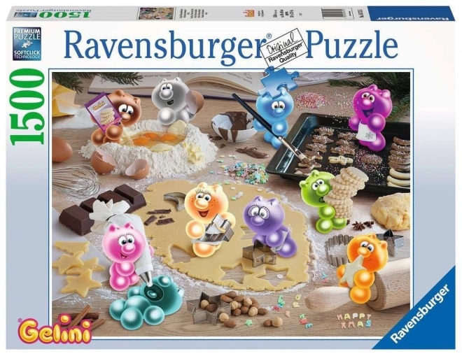 Puzzle Ravensburger 2D 1500 de piese: Delicii festive Gelini