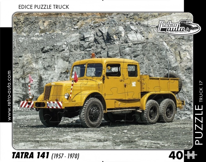 Puzzle camion Retro-Auto Tatra 141