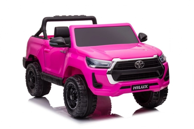 Mașină cu acumulator Toyota Hilux roz