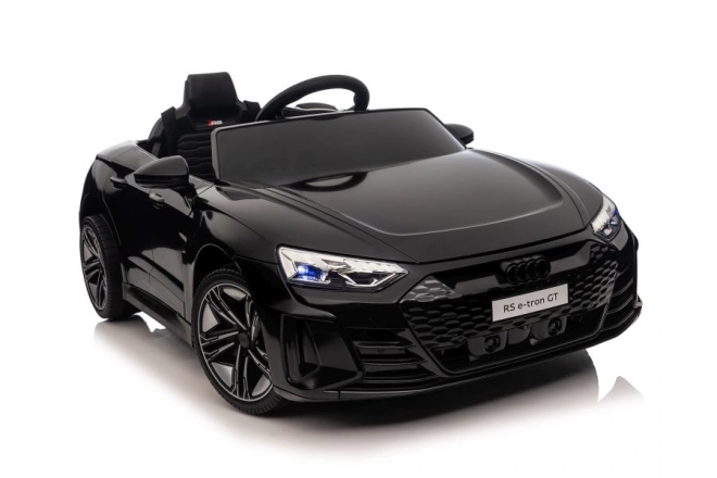 Mașinuță electrică pentru copii Audi RS e-tron GT neagră