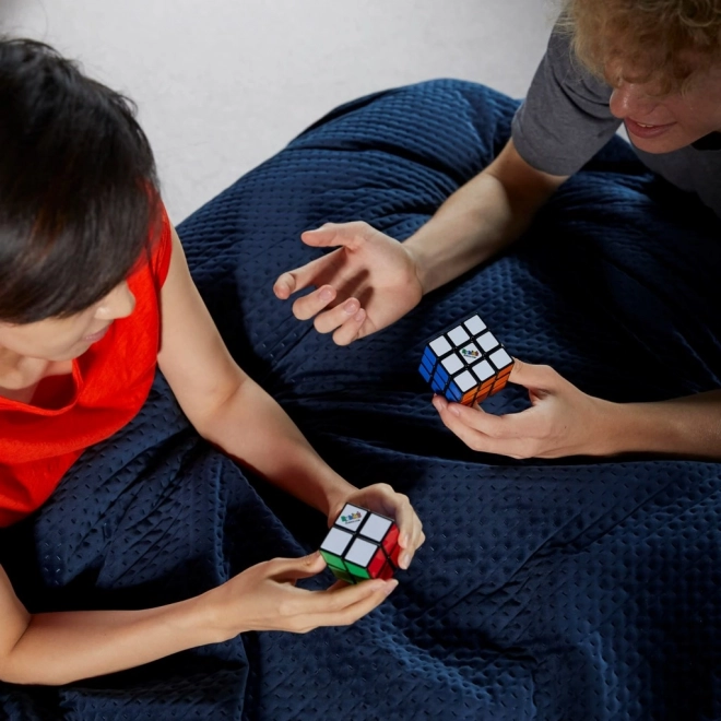 Set Clasic Cub Rubik 3x3 + Breloc