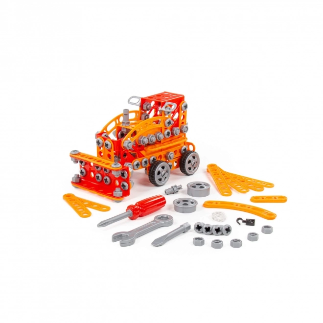 Set de construcție Micul inginer - 235 bucăți
