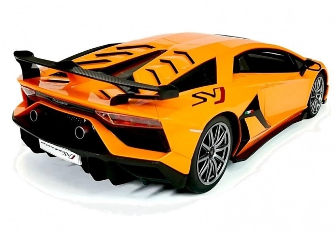 Mașinuță radiocomandată lamborghini aventador rastrar 1:14 portocalie
