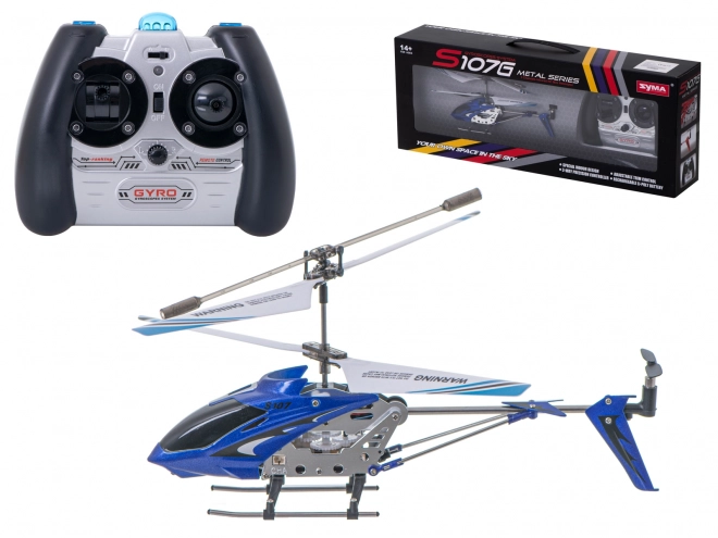 Helicopter RC cu telecomandă Syma albastru – Albastru