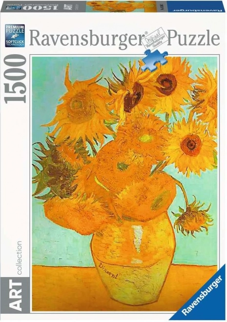 Puzzle Art Collection: Floarea-soarelui 1500 piese