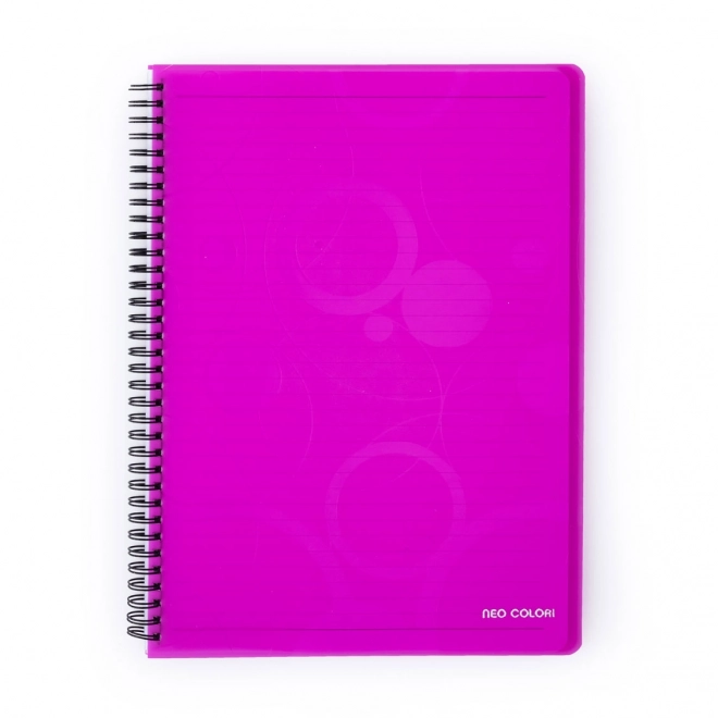 Agenda spiralată A5 roz Neo Colori