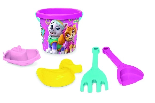 Set jucării nisip Paw Patrol roz