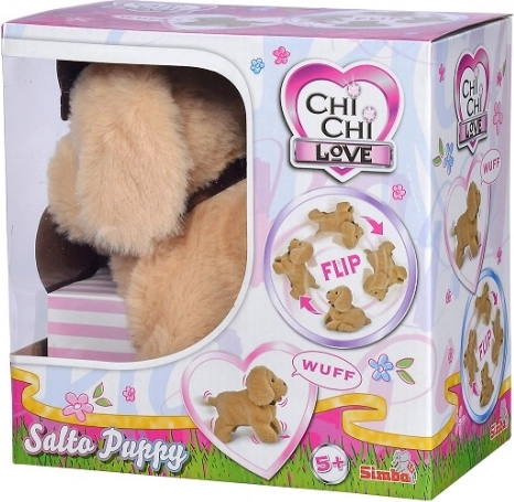 Mascota interactivă CCL Salto Puppy, 20 cm
