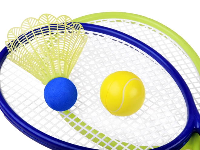 Distracție 2 în 1: tenis și badminton