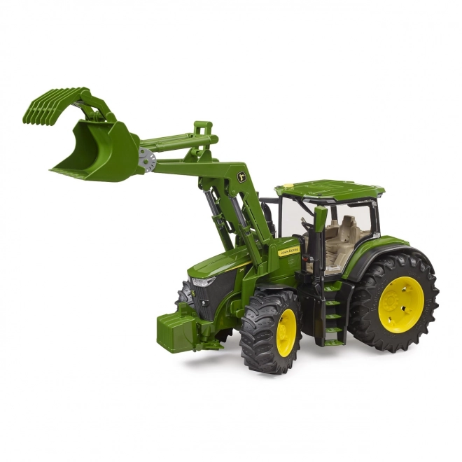 Tractor Bruder John Deere 7R 350 cu încărcător frontal