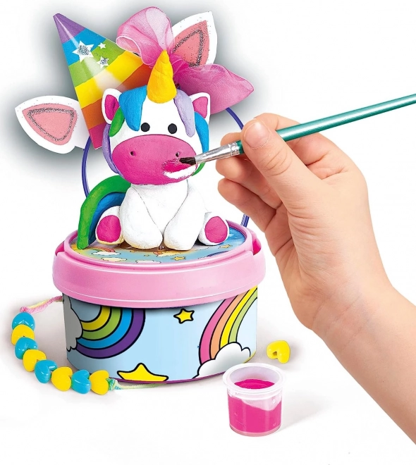 Clementoni: set creație surpriză - unicorn curcubeu