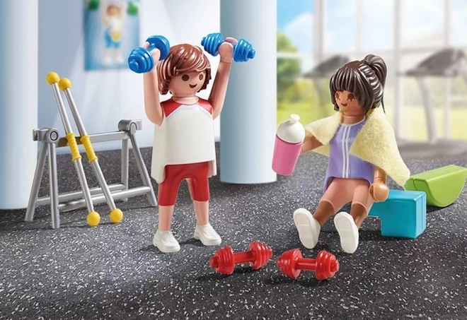 Set de antrenament fitness cu figurine My Life