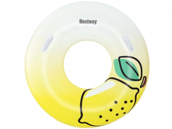 Colac gonflabil cu mânere Lămâie Bestway