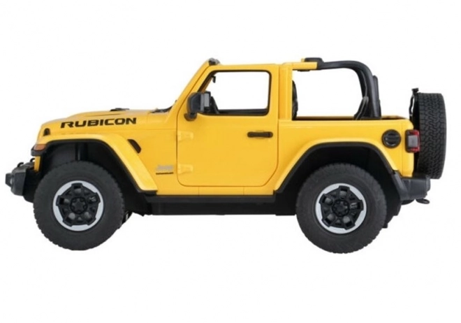 Mașină R/C Jeep Wrangler Rubicon 1:14 Rastar – Galben