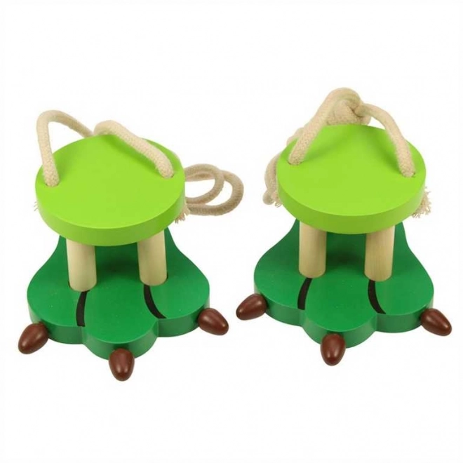 Piciorușe de crocodil Bigjigs Toys