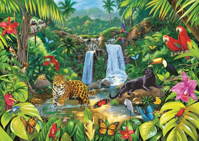 Puzzle jungla tropicală 2000 piese