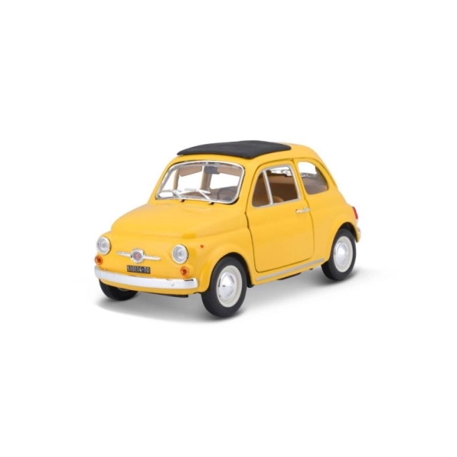 Model mașină Bburago Fiat 500 F 1965 la scară 1:24