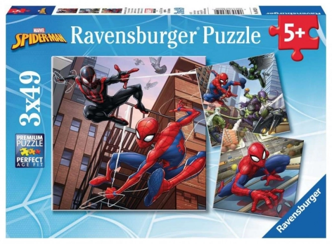 Puzzle Ravensburger Spiderman 3x49 piese